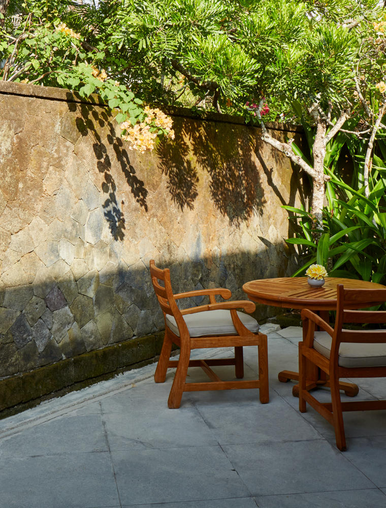 Terrace, Three-Bedroom Villa - Aman Villas at Nusa Dua, Bali
