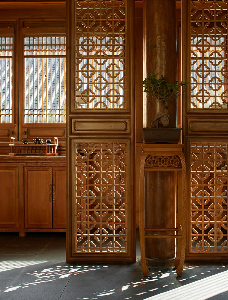 Architectural Detail, Deluxe Suite - Amandayan, China