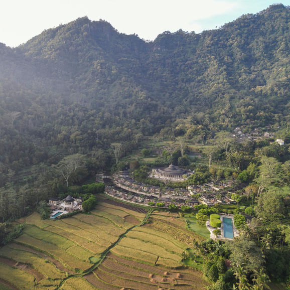 Amanjiwo, Indonesia - Property, drone shot 3_High Res