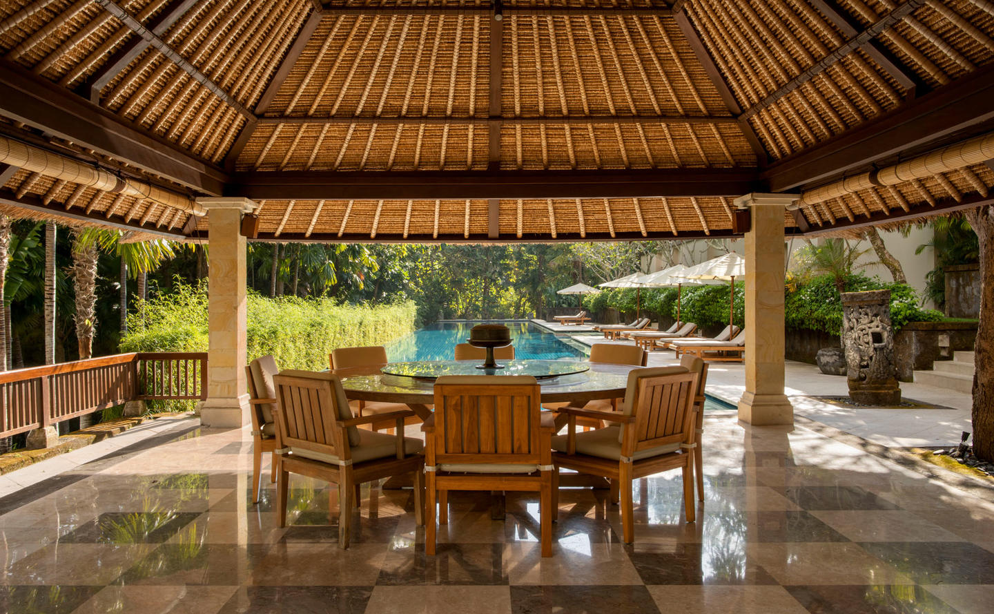 Aman Villas at Nusa Dua - Bali - Indonesia - Dining Pavilion