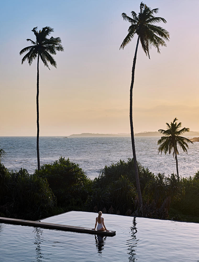 Amangalla, Sri Lanka - Resort Pool, Sunset